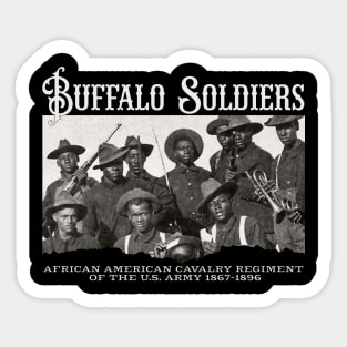 Buffalo Soldiers Sticker